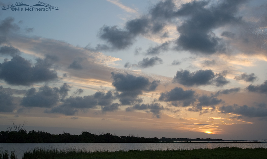 Sunrise over the lagoon at Fort DeSoto