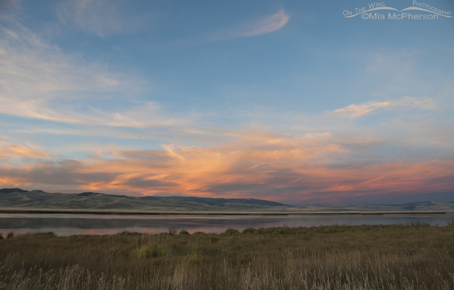Sunset and Watercolor Skies at Red Rock Lakes National Wildlife Refuge