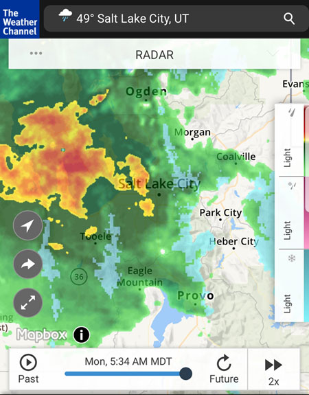 Weather Map - May 27, 2019