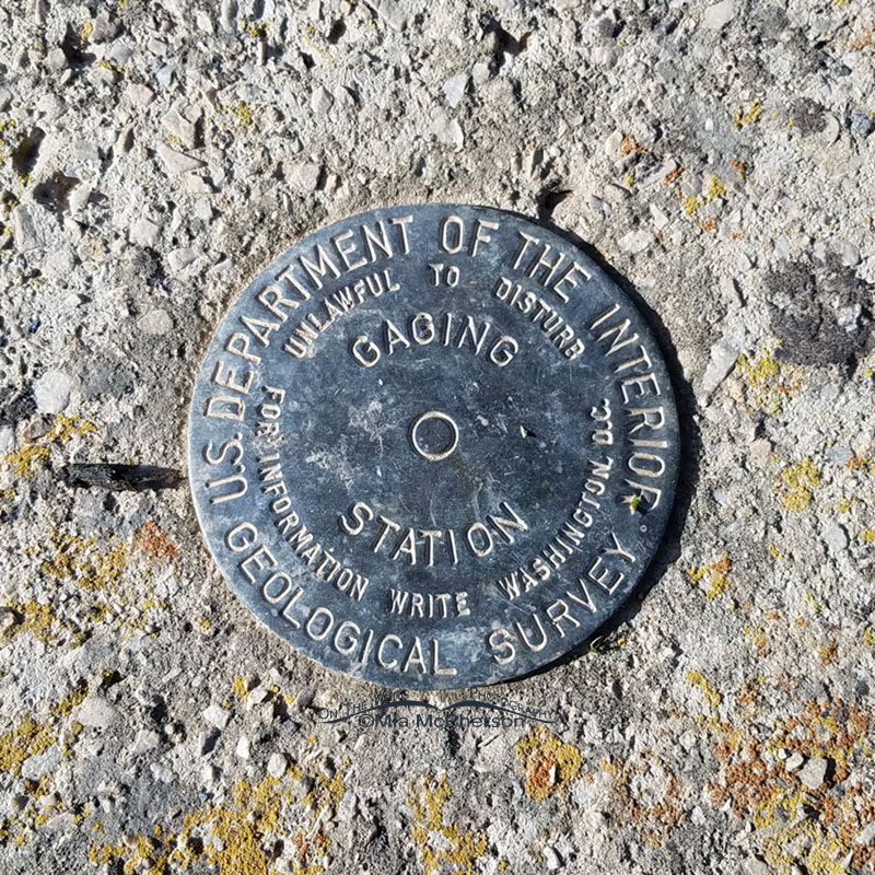 Survey Marker, Wasatch Mountains