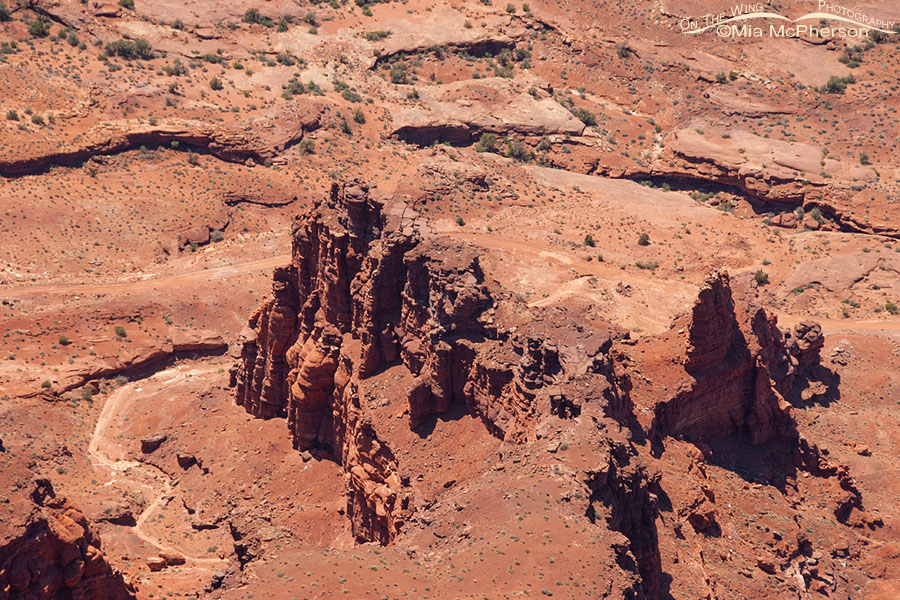 Canyon rock formation from an overlook at Dead Horse Point State Park, San Juan County, Utah