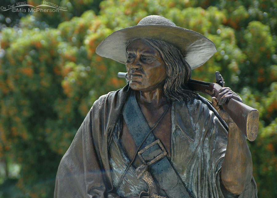 Pirate statue on St Thomas, U.S. Virgin Islands