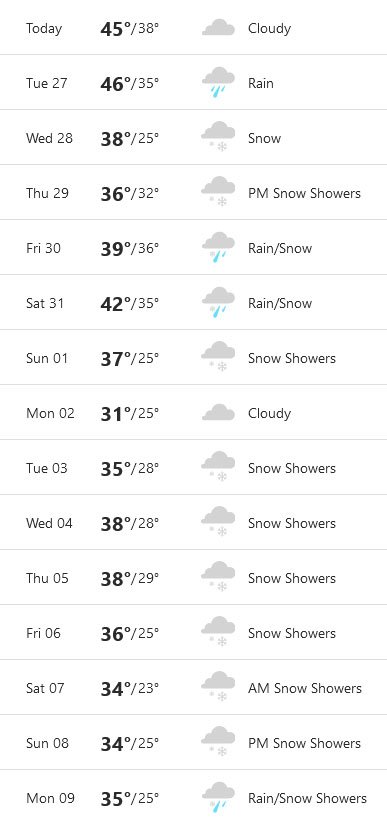 2022 into 2023 forecast
