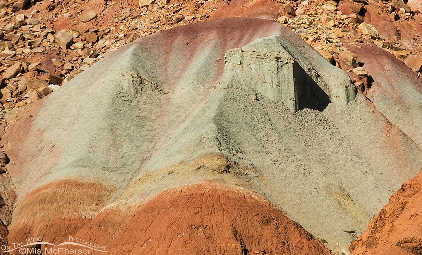 Capitol Reef National Park close up, Wayne County, Utah