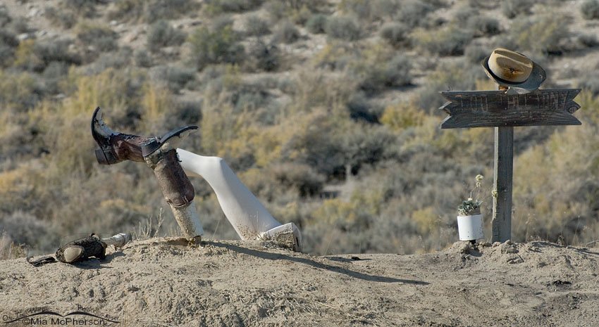 Where Cowboy Mannequins Go to Die, Great Basin National Park, White Pine County, Nevada