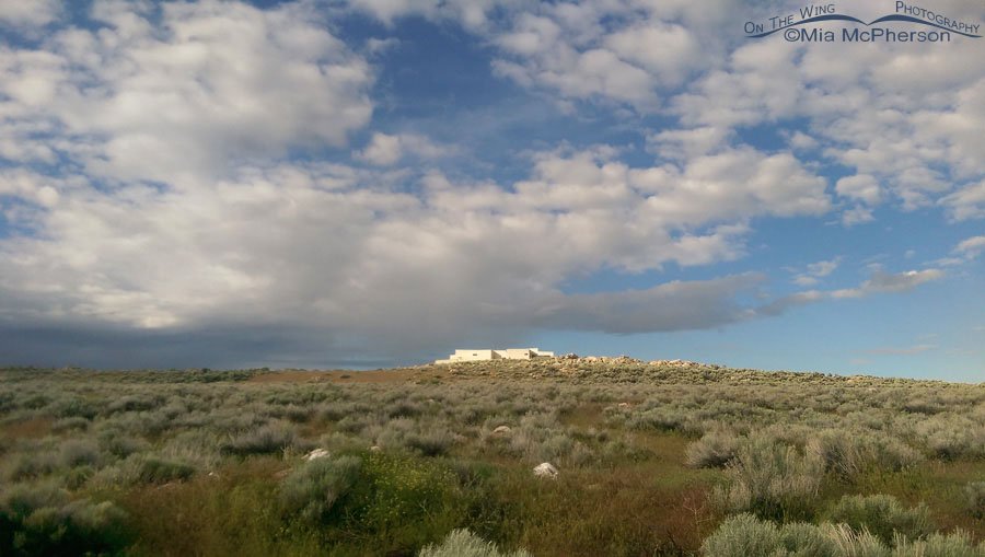 Antelope Island Visitor Center under clearing skies – May 25, 2015 Davis County, Utah