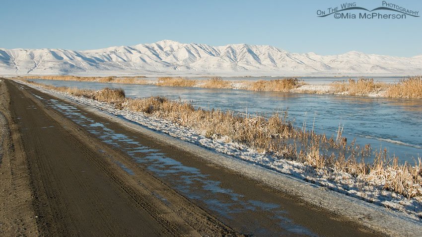 A very cold 2012 Christmas morning at Bear River MBR, northern Utah