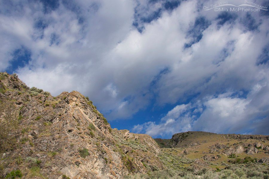 Clouds over the Promontory Mountain Range, Box Elder County, Utah