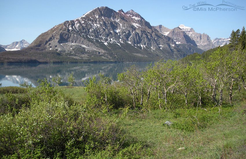 St. Mary Lake in Glacier National Park, Glacier County, Montana