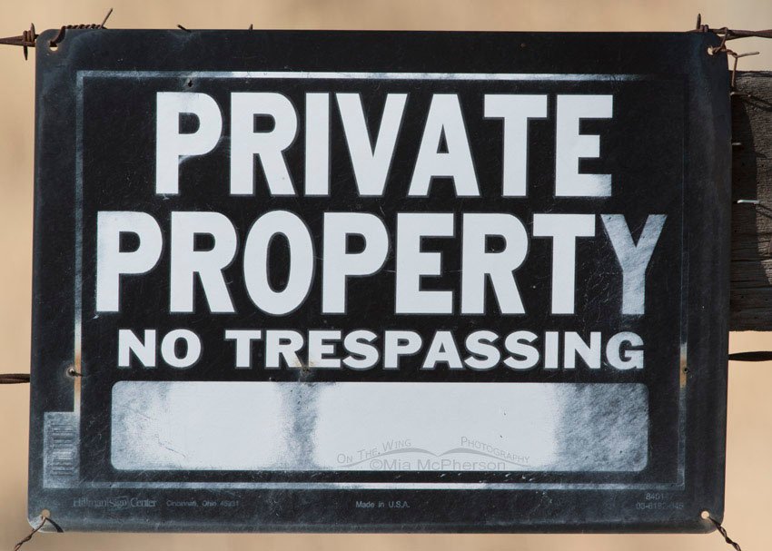 Private Property, Box Elder County, Utah