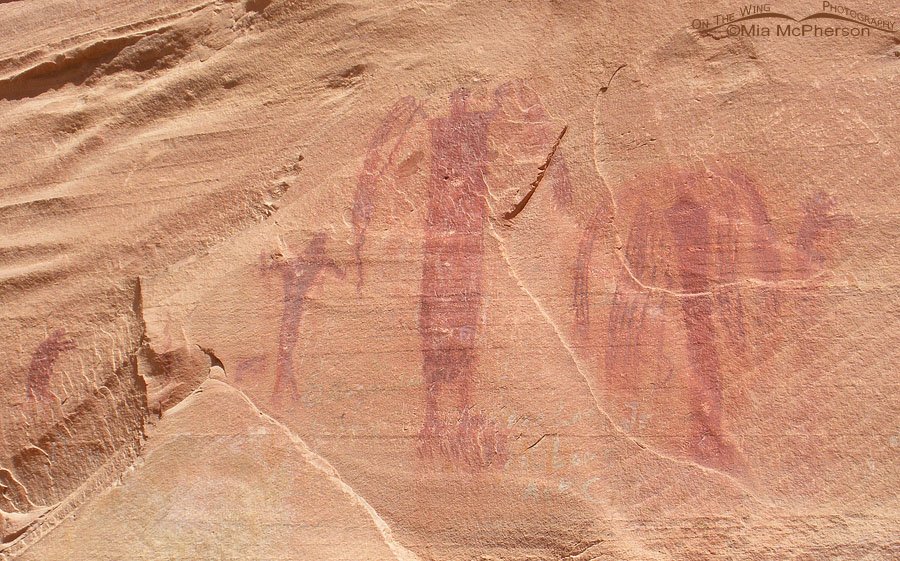 Rain Angels Pictograph on Buckhorn Wash Panel, San Rafael Swell, Emery County, Utah