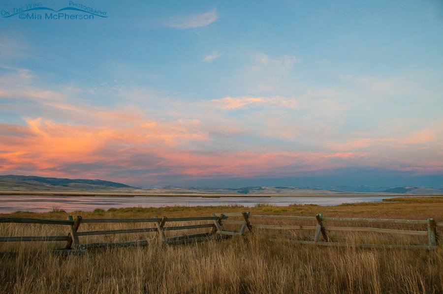 Colorful sunset on Our Public Lands - Red Rock Lakes NWR, , Centennial Valley, Beaverhead County, Montana