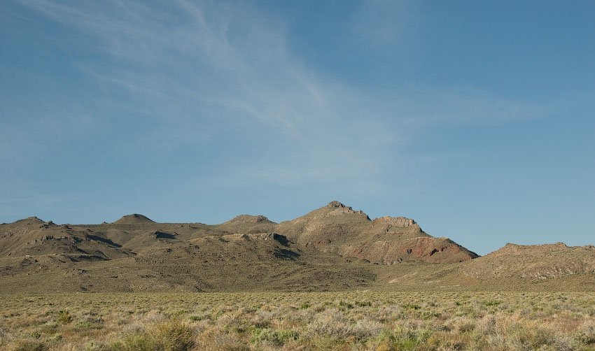 Wispy clouds heading to Fish Springs NWR through the West Desert of Utah